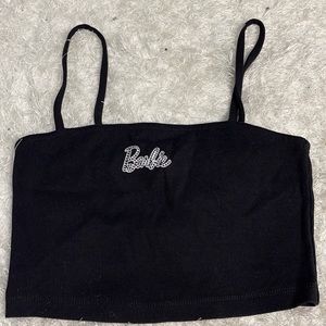 Diamond Barbie crop top